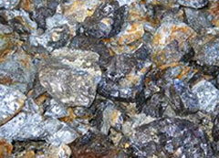 Plan de concassage et de traitement des minerais de plomb-zinc